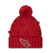 Arizona Cardinals New Era Women's Toasty Cuffed Knit Hat with Pom Cardinal