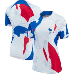 France National Team Women's 2022 Pre-Match Top White