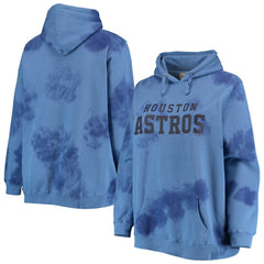 Houston Astros Women's Plus Size Cloud Pullover Hoodie - Navy Hoodies