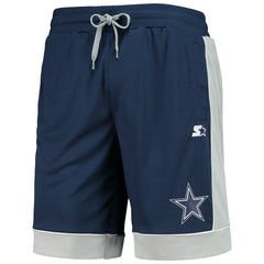 Dallas Cowboys G-III Sports by Carl Banks Fan Favorite Fashion Shorts -Navy/Gray