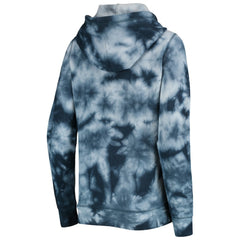 Houston Astros New Era Women's Tie-Dye Full-Zip Hoodie - Navy Hoodies
