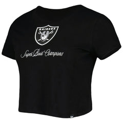 Las Vegas Raiders New Era Women's Historic Champs T-Shirt Black