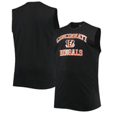 Cincinnati Bengals Big & Tall Muscle Tank Top Black