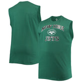 New York Jets Big & Tall Muscle Tank Top Green