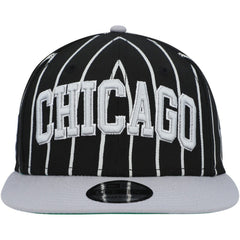 Chicago White Sox New Era City Arch 9FIFTY Snapback Hat - Black/Gray Hats