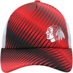 NHL Chicago Blackhawks adidas Women's Graphic Foam Trucker Snapback Hat - Red/White