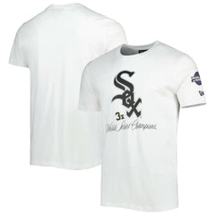 Chicago White Sox New Era Historical Championship T-Shirt - White T-shirts