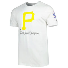 Pittsburgh Pirates New Era Historical Championship T-Shirt - White T-shirts