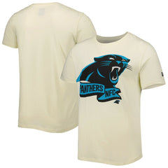 Carolina Panthers New Era Sideline Chrome T-Shirt Cream