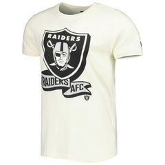 Las Vegas Raiders New Era Sideline Chrome T-Shirt Cream