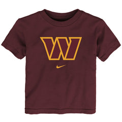 Washington Commanders Preschool Team Logo T-Shirt Burgundy