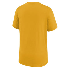 Washington Commanders Youth Team Athletic Performance T-Shirt Gold