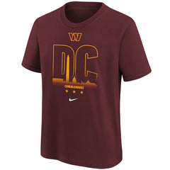 Washington Commanders Youth Team City T-Shirt Burgundy