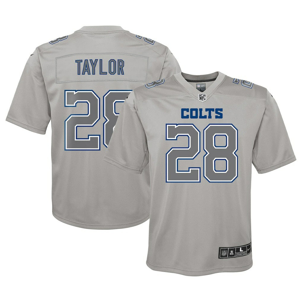 NFL Jonathan Taylor Indianapolis Colts Youth Atmosphere Game Jersey - Gray