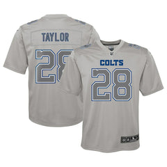 NFL Jonathan Taylor Indianapolis Colts Youth Atmosphere Game Jersey - Gray