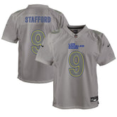 NFL Matthew Stafford Los Angeles Rams Youth Atmosphere Game Jersey - Gray