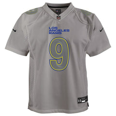 NFL Matthew Stafford Los Angeles Rams Youth Atmosphere Game Jersey - Gray