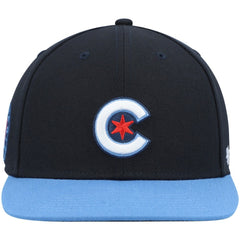 Chicago Cubs '47 2021 City Connect Captain Snapback Hat - Navy Hats