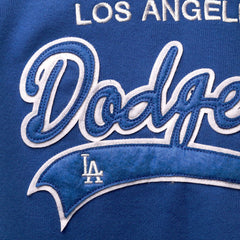 Los Angeles Dodgers Soft as a Grape Women's Plus Size Side Split Pullover Hoodie - Royal Hoodies