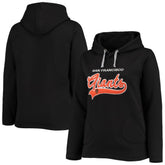 San Francisco Giants Soft as a Grape Women's Plus Size Side Split Pullover Hoodie - Black Hoodies