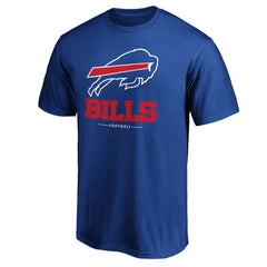 Buffalo Bills Team Lockup T-Shirt Royal