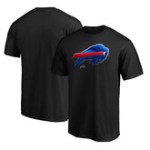 Buffalo Bills Midnight Mascot Team Logo T-Shirt Black
