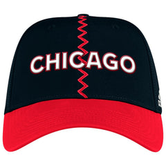 NHL Chicago Blackhawks adidas Reverse Retro 2.0 Flex Hat - Black