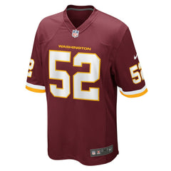 NFL Jamin Davis Washington Football Team Game Jersey - Burgundy