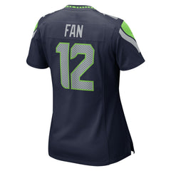 NFL 12s Seattle Seahawks Women's Player Jersey - Navy