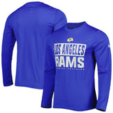 Los Angeles Rams New Era Combine Authentic Offsides Long Sleeve T-Shirt Royal