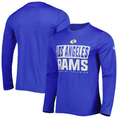 Los Angeles Rams New Era Combine Authentic Offsides Long Sleeve T-Shirt Royal