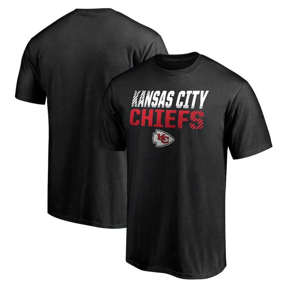 Kansas City Chiefs Logo Fade Out T-Shirt Black