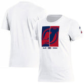 NHL New Jersey Devils adidas Women's Reverse Retro 2.0 Playmaker T-Shirt - White