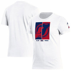 NHL New Jersey Devils adidas Women's Reverse Retro 2.0 Playmaker T-Shirt - White