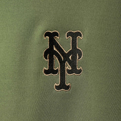 New York Mets Levelwear Delta Pursue Quarter-Zip Jacket - Olive Jackets