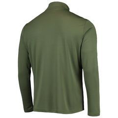 New York Mets Levelwear Delta Pursue Quarter-Zip Jacket - Olive Jackets