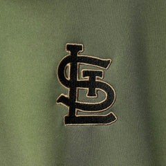 St. Louis Cardinals Levelwear Delta Pursue Quarter-Zip Jacket - Olive Jackets