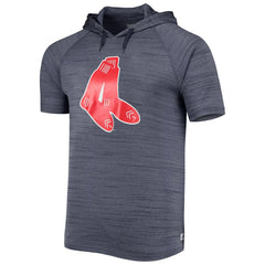 Boston Red Sox Stitches Space-Dye Raglan Hoodie T-Shirt - Navy Hoodies