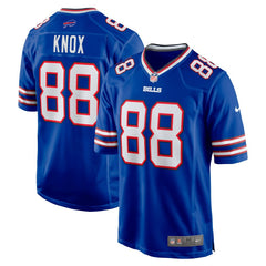NFL Dawson Knox Buffalo Bills Game Jersey - Royal