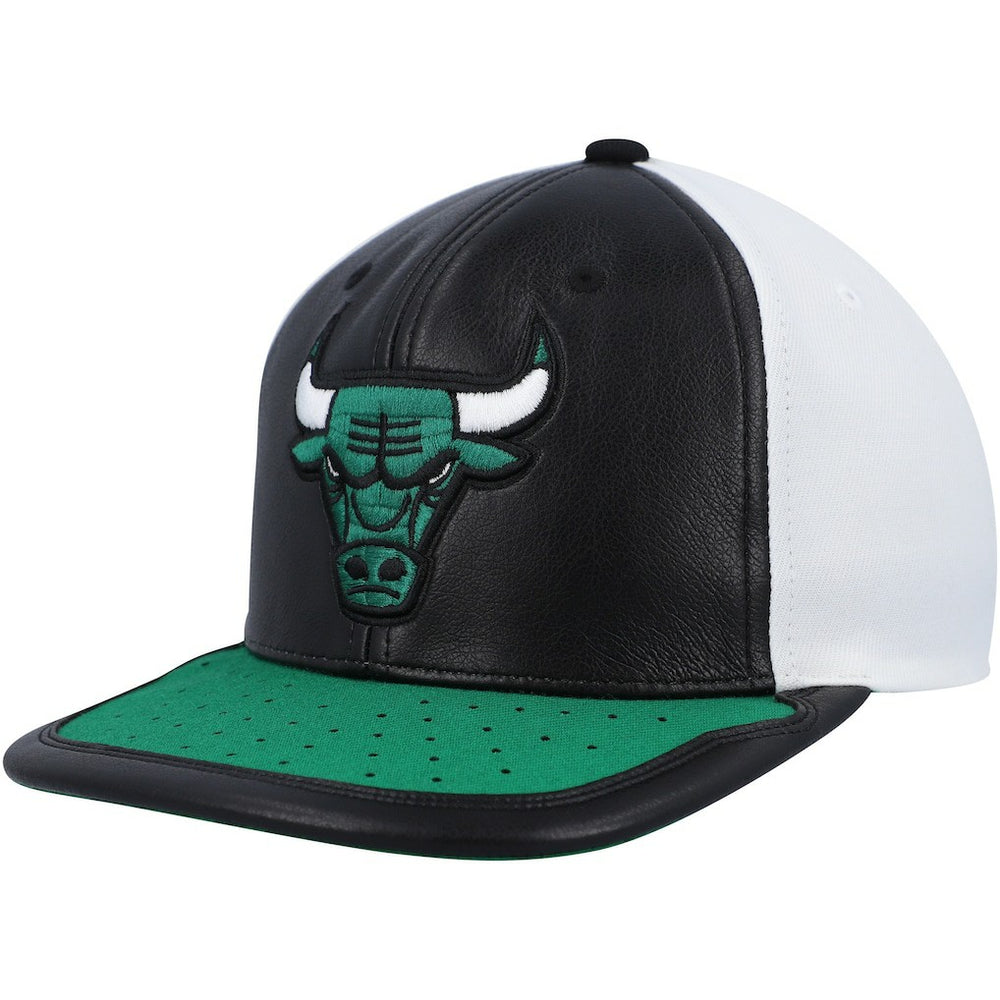 Chicago Bulls Day One Snapback Hat White/Green