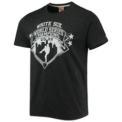 Chicago White Sox Homage 2005 World Series Champions Tri-Blend T-Shirt - Black T-shirts
