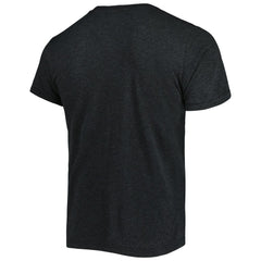 Miami Marlins Homage Hand-Drawn Logo Tri-Blend T-Shirt - Charcoal T-shirts