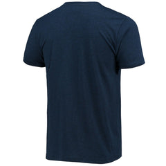 Atlanta Braves Homage Stadium Tri-Blend T-Shirt - Navy T-shirts