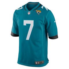 NFL Byron Leftwich Jacksonville Jaguars Retired Player Game Jersey - Teal
