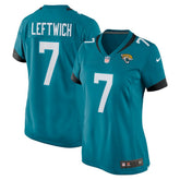 NFL Byron Leftwich Jacksonville Jaguars Women's Retired Player Game Jersey - Teal