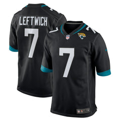 NFL Byron Leftwich Jacksonville Jaguars Retired Player Alternate Game Jersey - Black