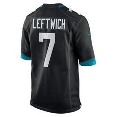 NFL Byron Leftwich Jacksonville Jaguars Retired Player Alternate Game Jersey - Black