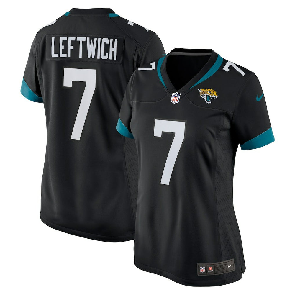 NFL Byron Leftwich Jacksonville Jaguars Women's Alternate Retired Player Game Jersey - Black