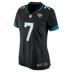 NFL Byron Leftwich Jacksonville Jaguars Women's Alternate Retired Player Game Jersey - Black