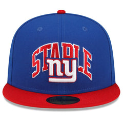 New York Giants New Era NFL x Staple Collection 59FIFTY Fitted Hat Royal/Red